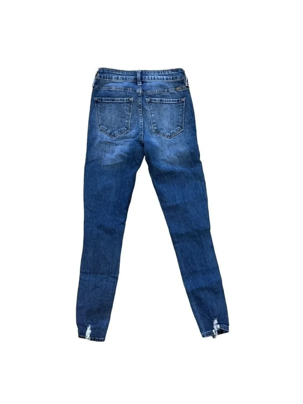 ✨🔥 KANCAN 👖 Women’s Low-Rise Distressed Skinny Jeans 👠 Size 24 🌟💃
